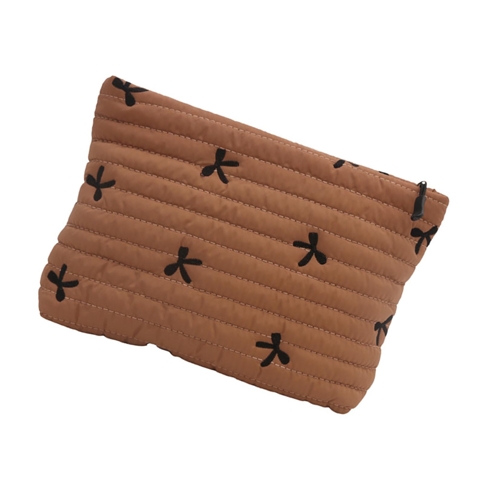 MICFENY Elegant Bowknot Makeup Organizers Practical Bowknot Makeup Holder Storage Pouches For Travelers And Beauty Lovers