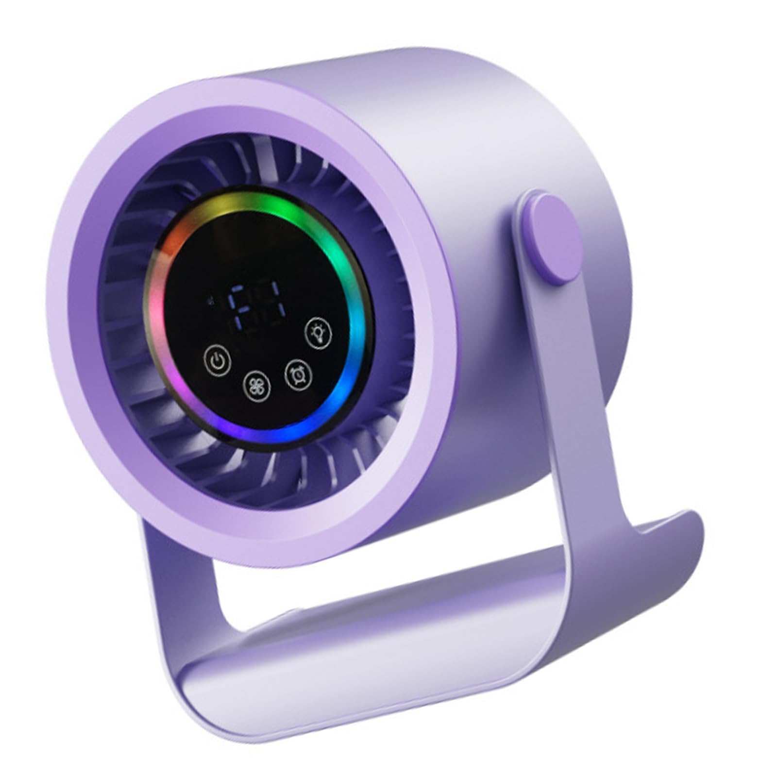 Oxxggkao Powerful USB Rechargeable Portable Air Cooling Desktop Fan Low Noise for Bedroom Dorm Camping Kitchen Desk Fan