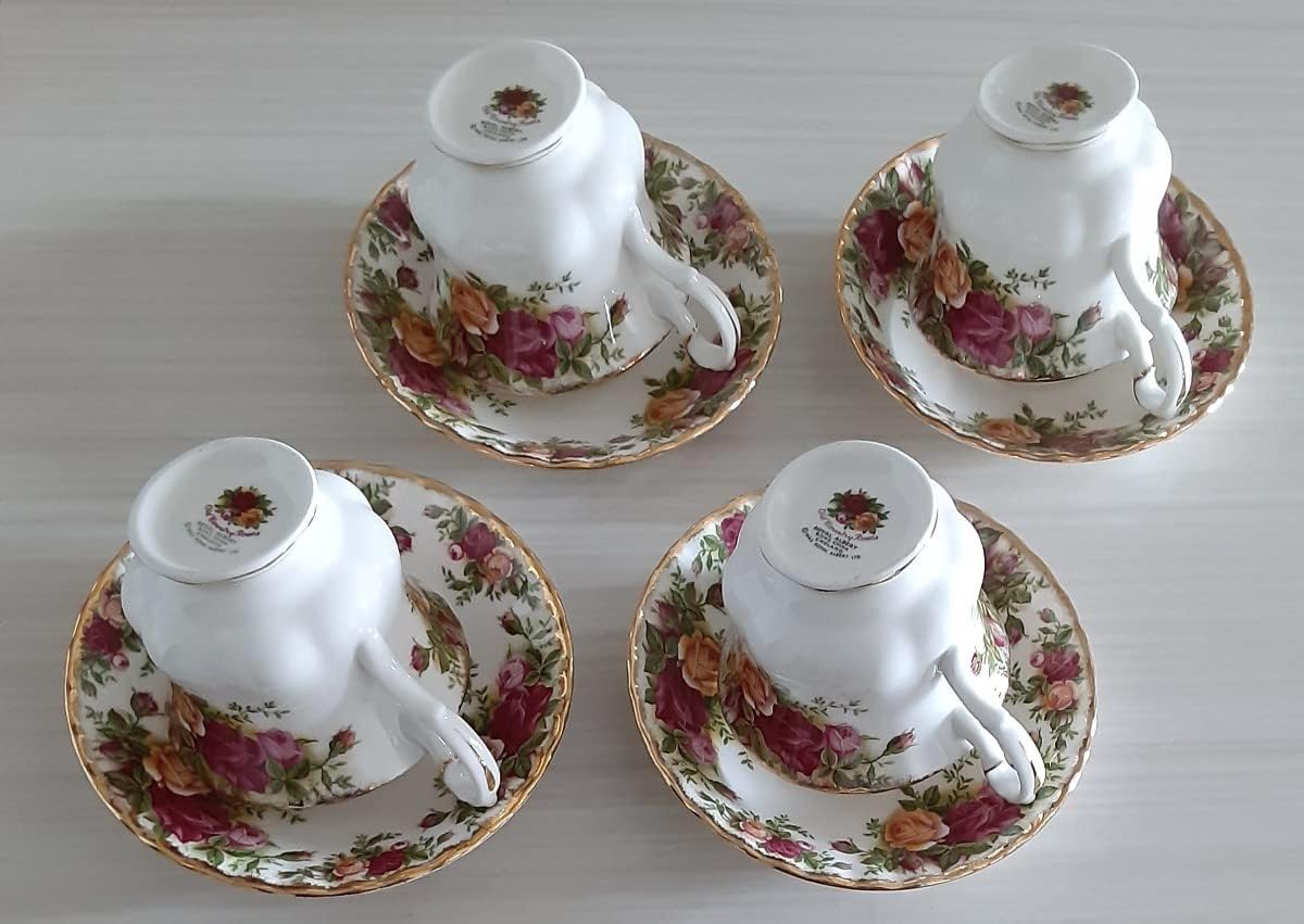 ロイヤルアルバートティーカップ&ソーサー4客セット カップ＆ソーサー
