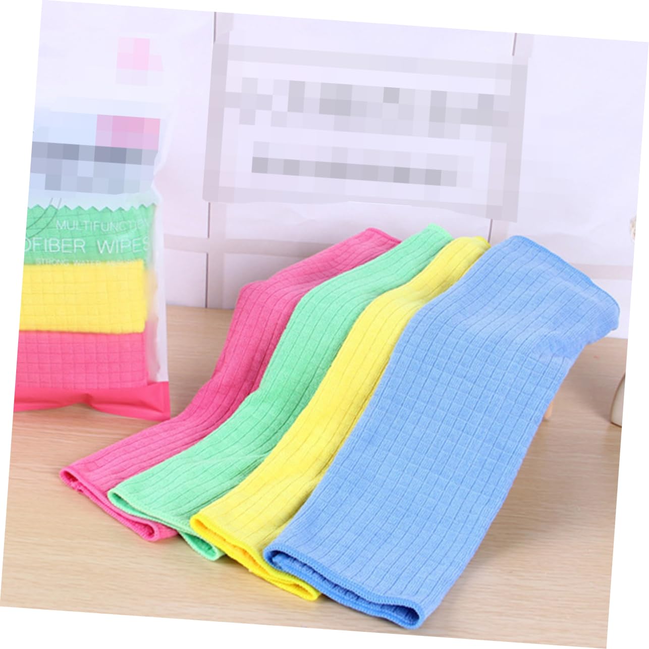 Didiseaon 3 Juegos Paño De Limpieza Arrumação Cozinha Cleanseen Paños Cleansen Paños Cleanseen Bayeta Ropa De Microfibra Paño De Plumero Accesorios De Cocina Estropajo 4 Uds * 3