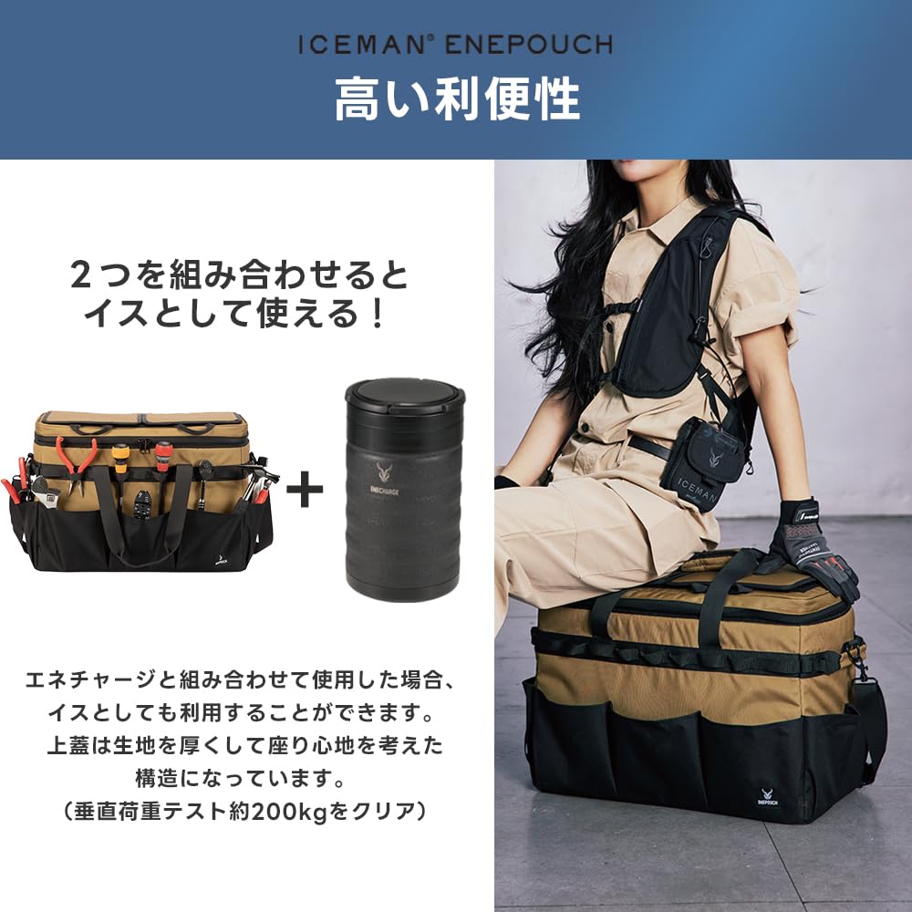 Amazon.co.jp: 山真製鋸 2026年 春夏 アイスマン エネポーチ5IN 水冷