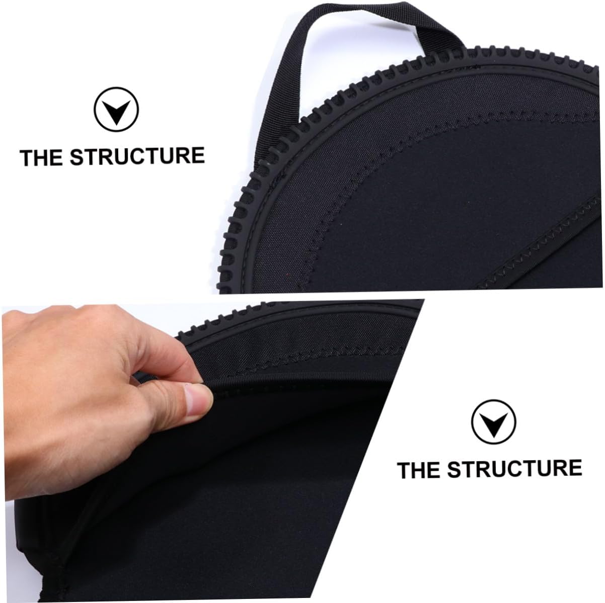 Abaodam Snowboard Protection Cover Lightweight Ski Storage Bag with Shoulder Straps Portable Snowboard Gear Backpack for Winter Sports Transport