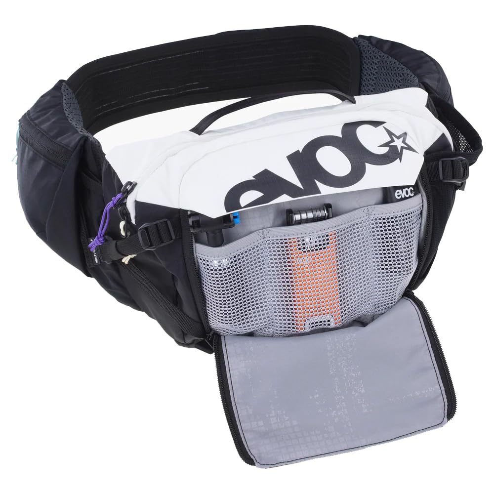EVOC Hip Pack Pro 3, riñonera (cinturón Lumbar Aero Flex, riñonera con Air Flow Contact System, Material de Malla, Compartimento para Herramientas), Multicolor