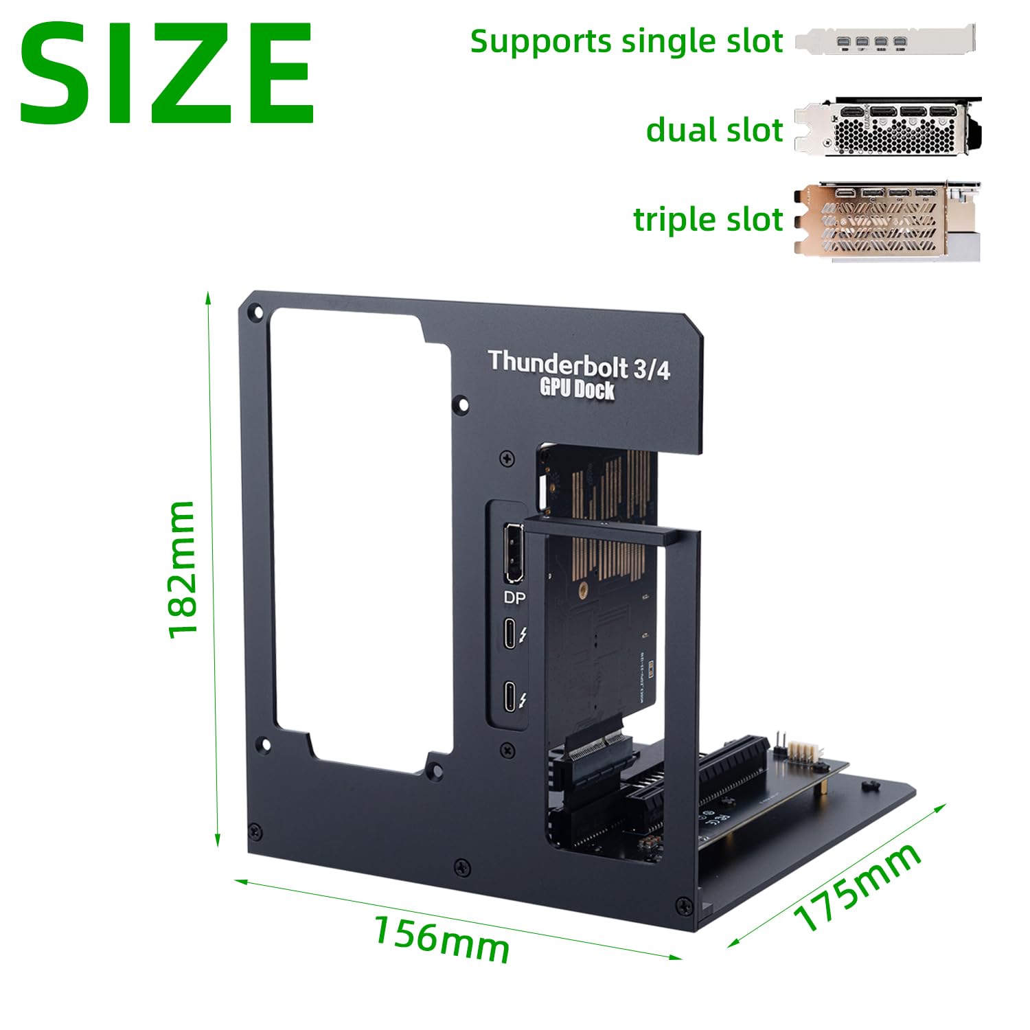 Amazon.com: VIKINYEE eGPU Enclosure Supports Thunderbolt 3/4 USB4