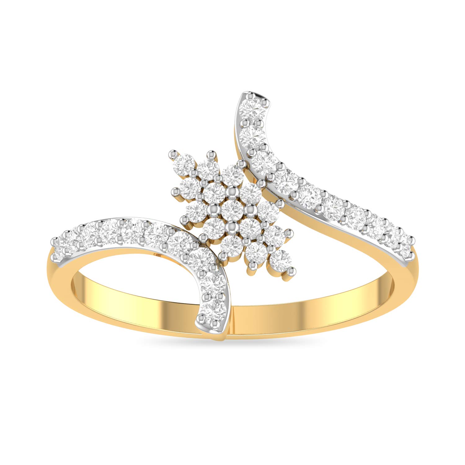 PC Jeweller The Harrell 22k (916) Yellow Gold Ring for Women