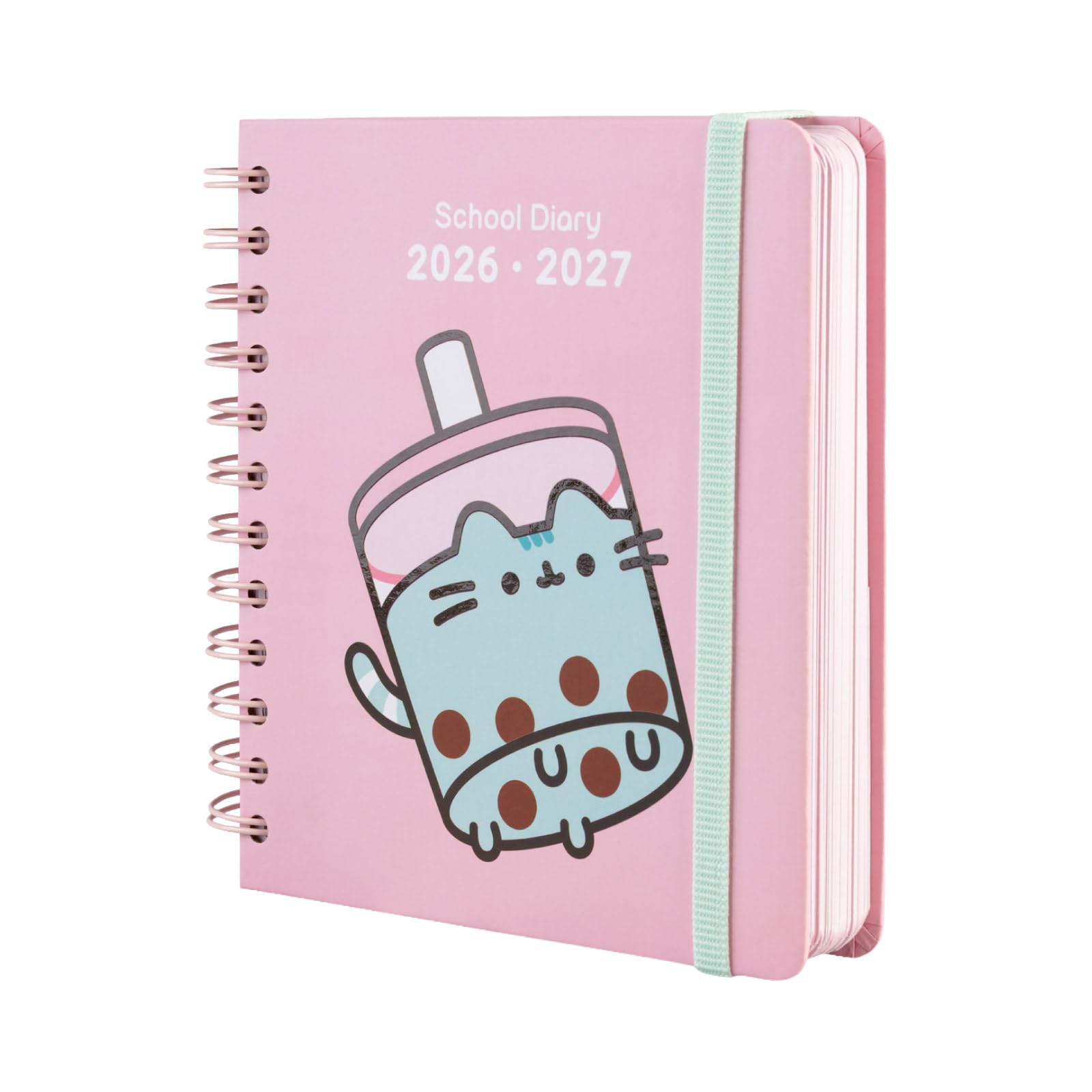 Grupo Erik Academic Diary 2026-2027 Page a Day - Pusheen Gifts for Cat Lovers | Back to School Planner 2026-2027, Mid Year Diary 2026 2027 Day per Page | Pusheen Stationery, Cat Stationery Gifts