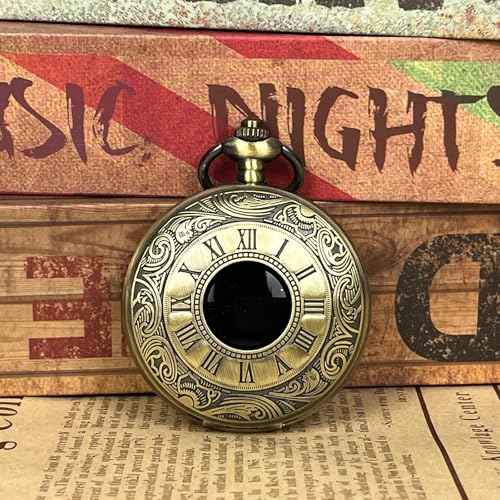 UGZDEA Espejo de obsidiana Negra Natural, Espejo de Bolsillo de obsidiana, Espejo Feng Shui de obsidiana, Herramientas de adivinación, Decorativo para meditación (G)