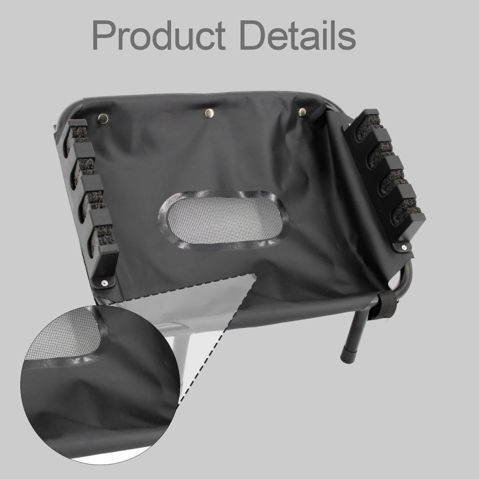 Juego de 4 Soportes para Cañas de Pescar, Accesorio Universal, Idea para Regalo, Ligero, Estable, Soporte para Cañas.