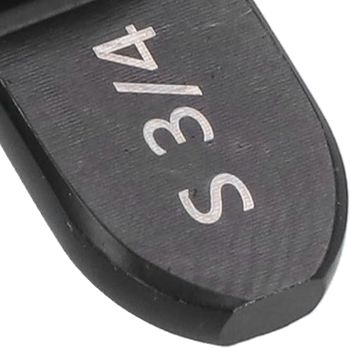 Miniatura 3 de Juego de 6 brocas de herramientas de estampación de tubos de cobre, herramientas de encendido manual profesional, 14 38 12 58 34 78