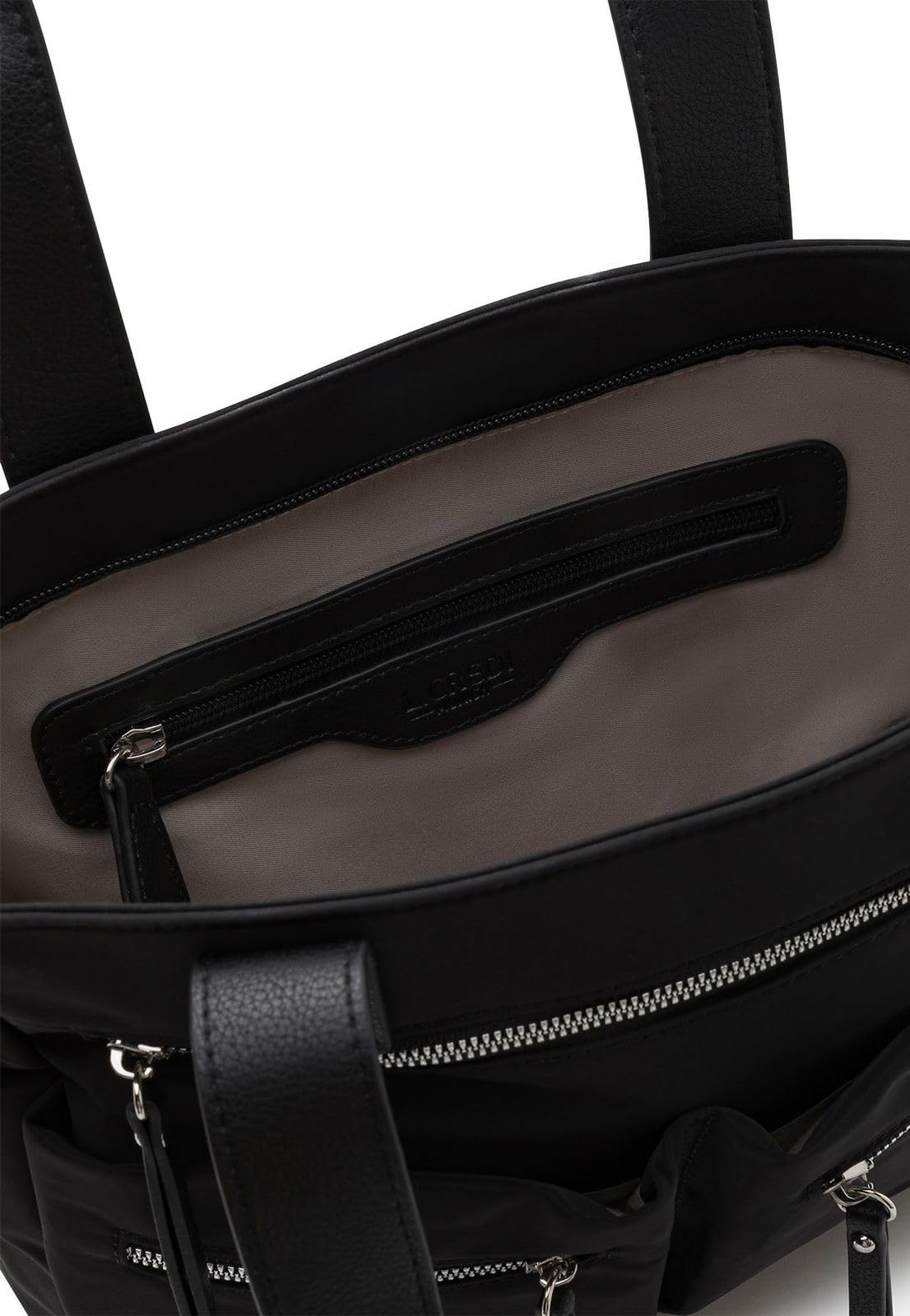 L.Credi bolso shopper Odeta Shopper Black negro
