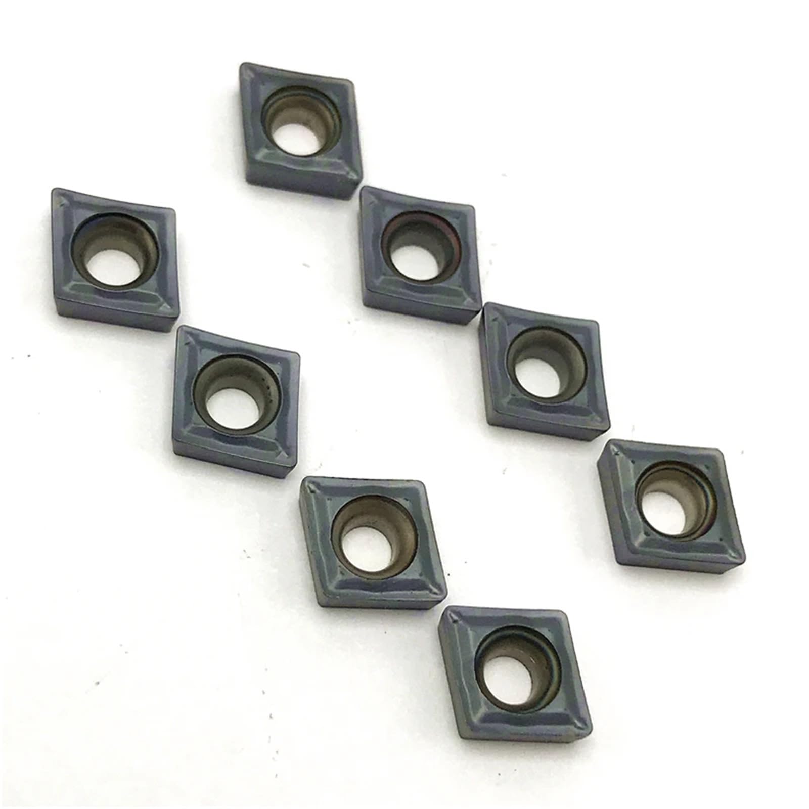 plaquita de torneado, 10 piezas CCMT060204 SM IC908 insertos de carburo, herramienta torneado interno, corte CNC, herramientas torno metal alta calidad(CCMT060204 SM IC908)