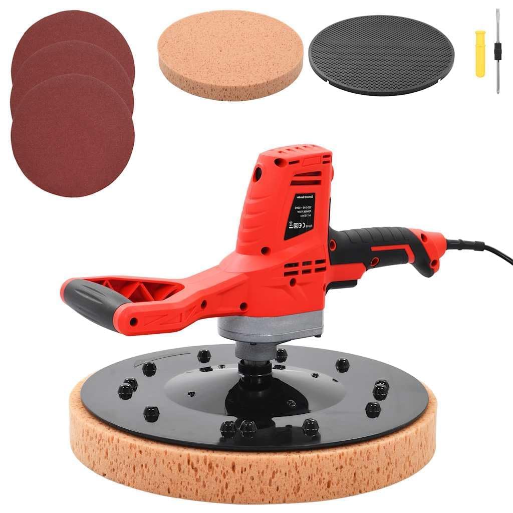 Llana Eléctrica Manual Herramientas Albañilería Fratasadora Bricolaje Práctica Potente Trabajos de Nivelación Pulido Eficiente Precisa 710W | Llana Eléctrica Manual Herramientas Albañilería Fratasadora Bricolaje fratasadora de mortero llana eléctrica auto