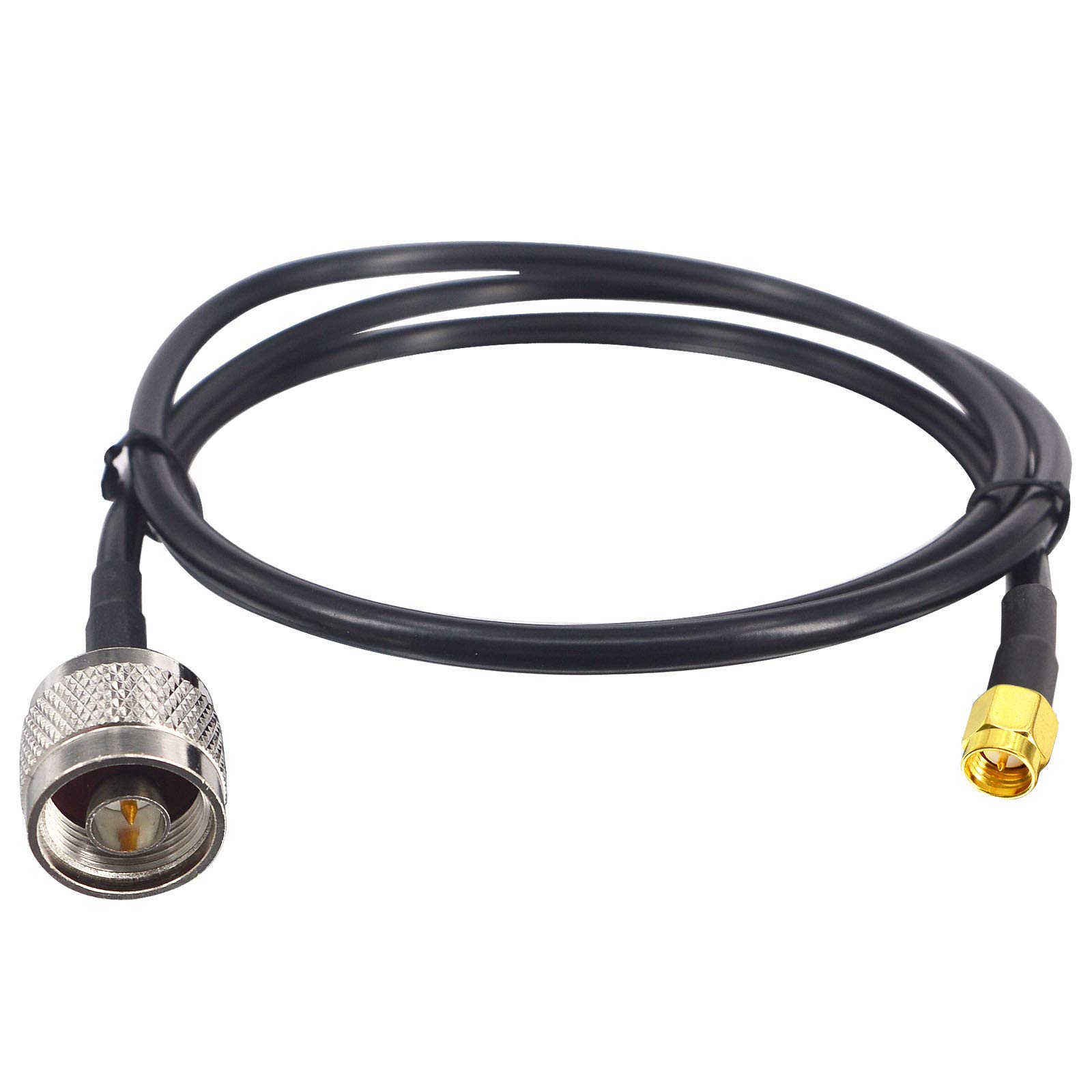 Câble d'extension à Faible Perte N Mâle à N femelle Câbles Coaxial 50 Ohm cuivre pur pour 3G / 4G / 5G / LTE/ADS-B/Ham/GPS/WiFi/RF Radio Antenne ou parafoudre 15M/49ft