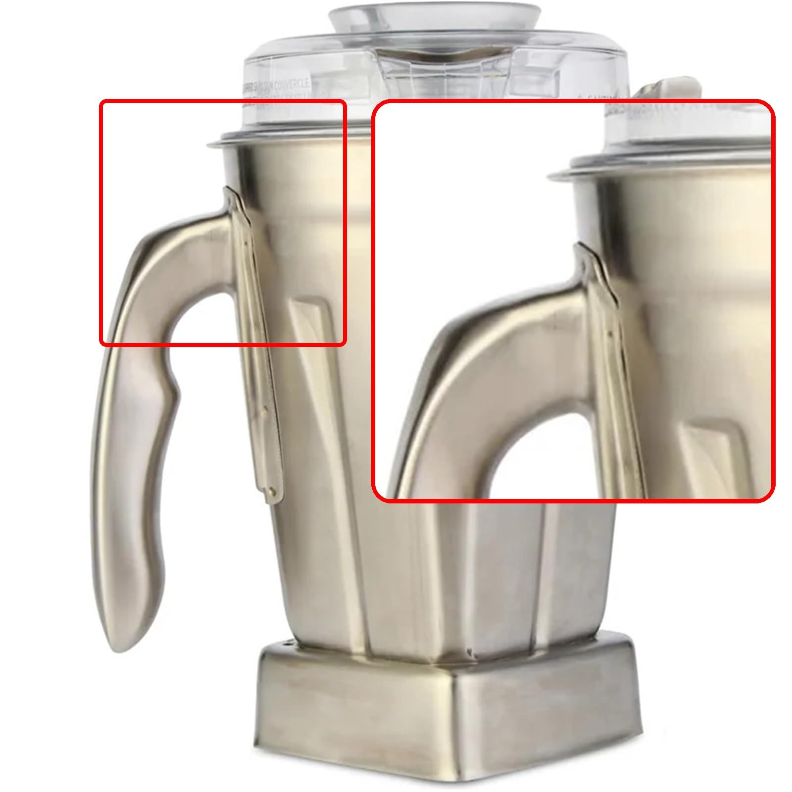 Récipient mixeur 48 oz inox de rechange | Bol inox 48 oz de rechange compatible G Series, Pro Series et Ascent