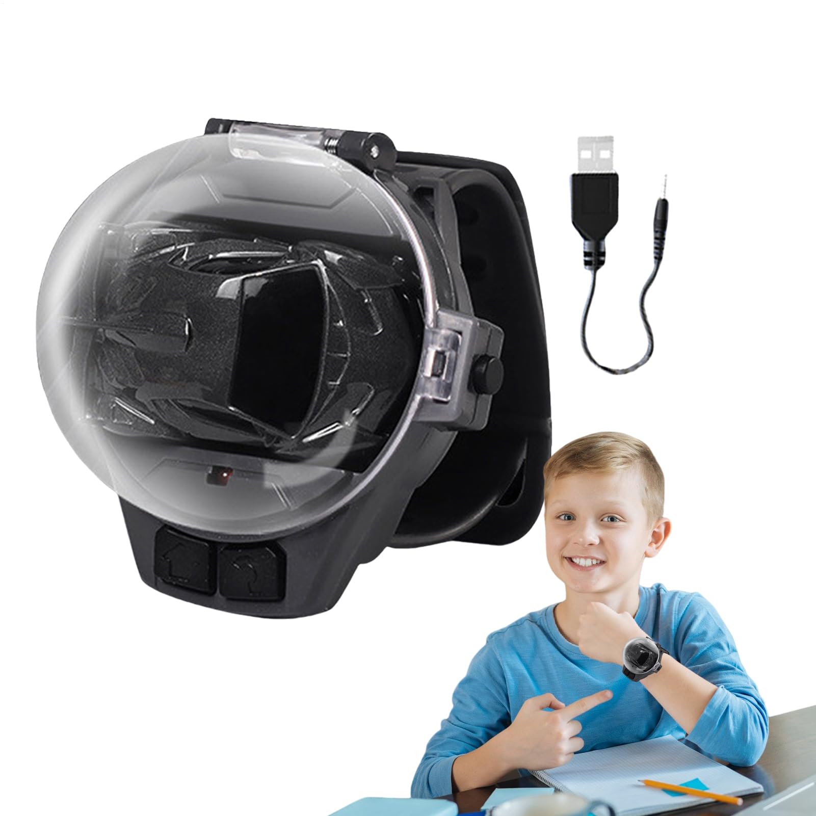 Watch Remote Control Car Toy – Wearable Hand-Controlled Auto, Compact Radio Controlled Model, Robust Performance Fast Action | Fun Interactive Vehicle For toddlerr, Teens, Family Entertainment