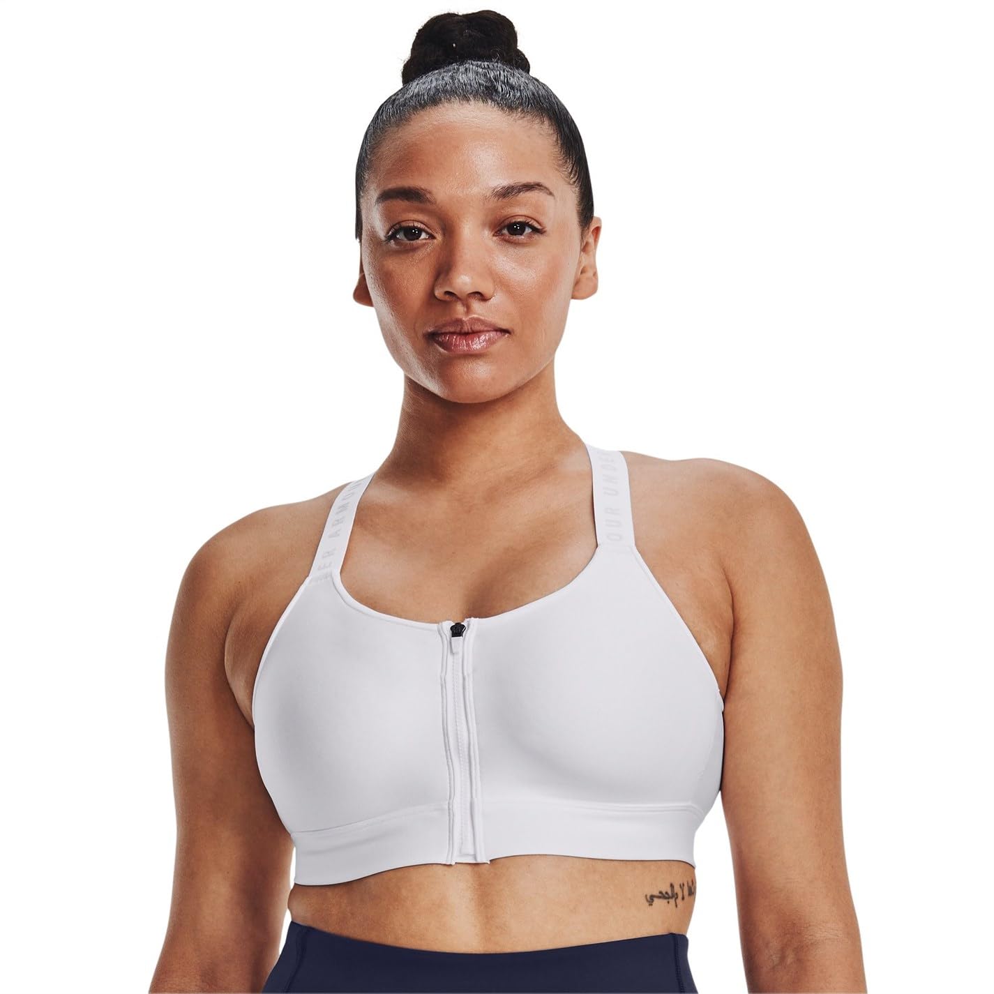 Under Armour Reggiseno Sportivo da Donna UA Infinity, con Cerniera Alta Sport Bras, Opaco
