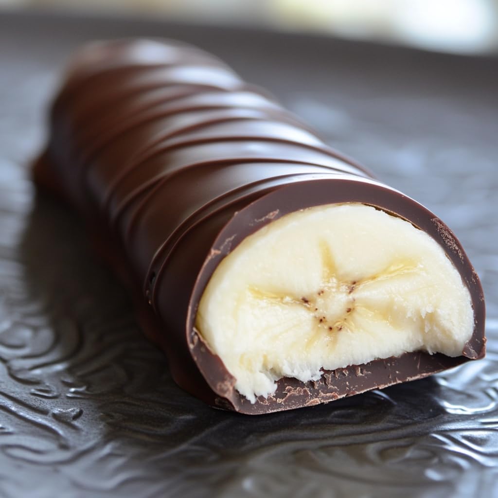 Kraš Bananko 120g - Mini banane con schiuma ricoperte di cioccolato irresistibilmente deliziose - Concediti ogni boccone di dolce felicità! Confezione da 5 (30G, 72 Pack)