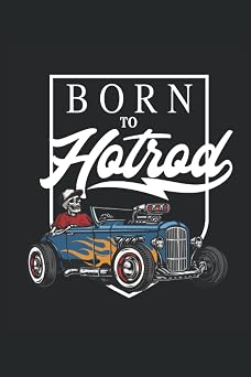 Hotrod Notizbuch A5 Punktraster - zum planen, organisieren und notieren