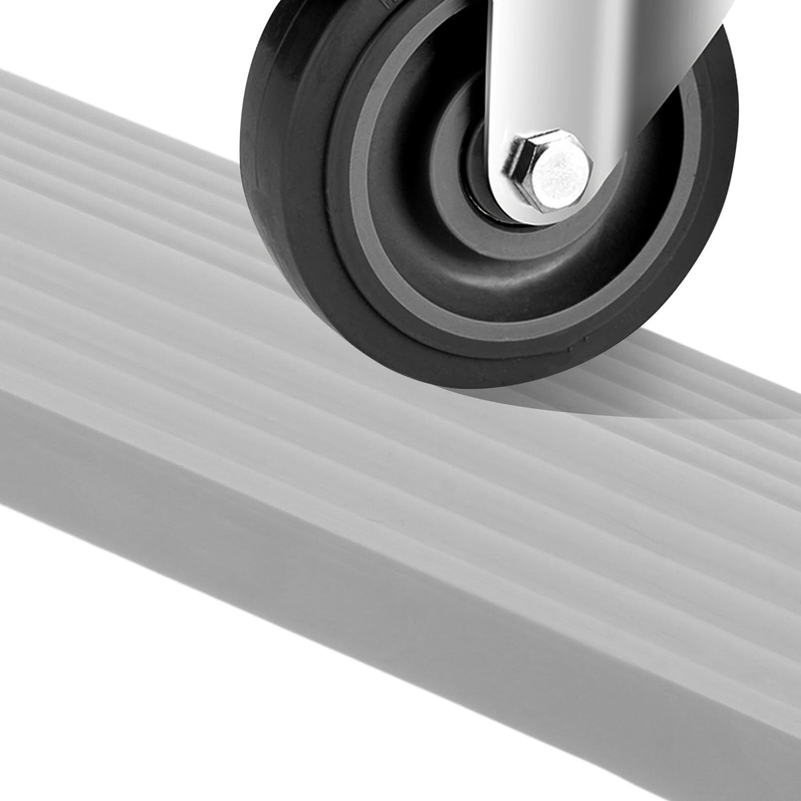 Healeved Rampa De Plástico Antideslizante para Robot Aspirador Entrada De Umbral Portátil para Hogar Tienda Hotel Facilita Subida De Escalones Pequeños Y Bordillos