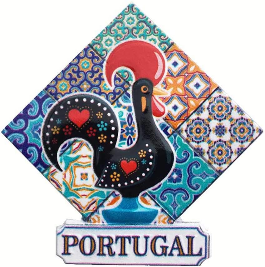 Wedare Magnet Souvenir 3D Portugal Refrigerator Fridge Tourist Handmade Resin Craft ic Stickers Home Kitchen Decoration Travel Gift
