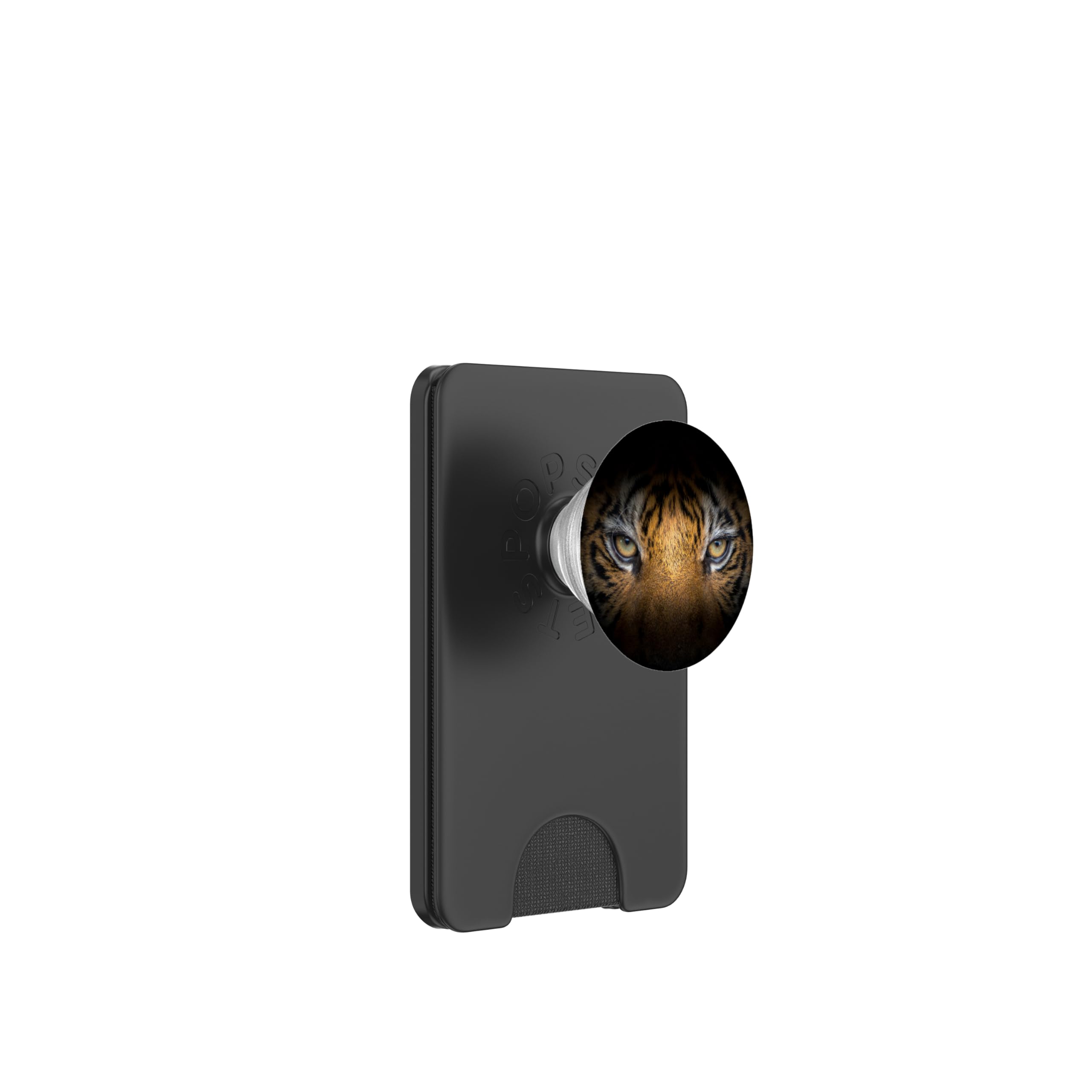 Tiger PopSockets PopWallet for MagSafe, Black