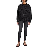 Levi's 720 High Rise Super Skinny Jeans, Black Mustang