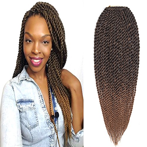 Why Choose Befunny 8Packs 14″ Senegalese Twist Crochet Hair Ombre