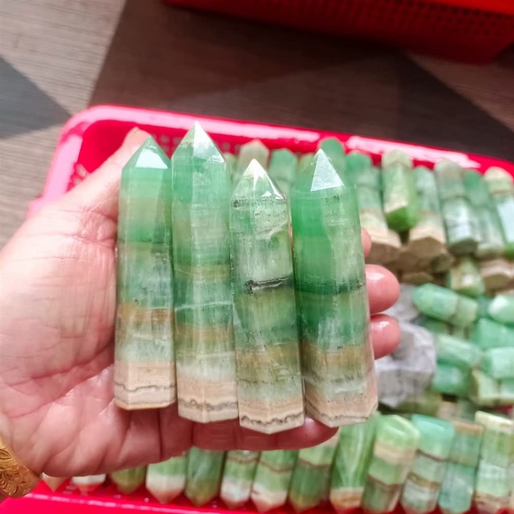 Caraïbes Calcite minéraux et cristaux 7-9 cm pour briser la monotonie d'un bureau sans vie