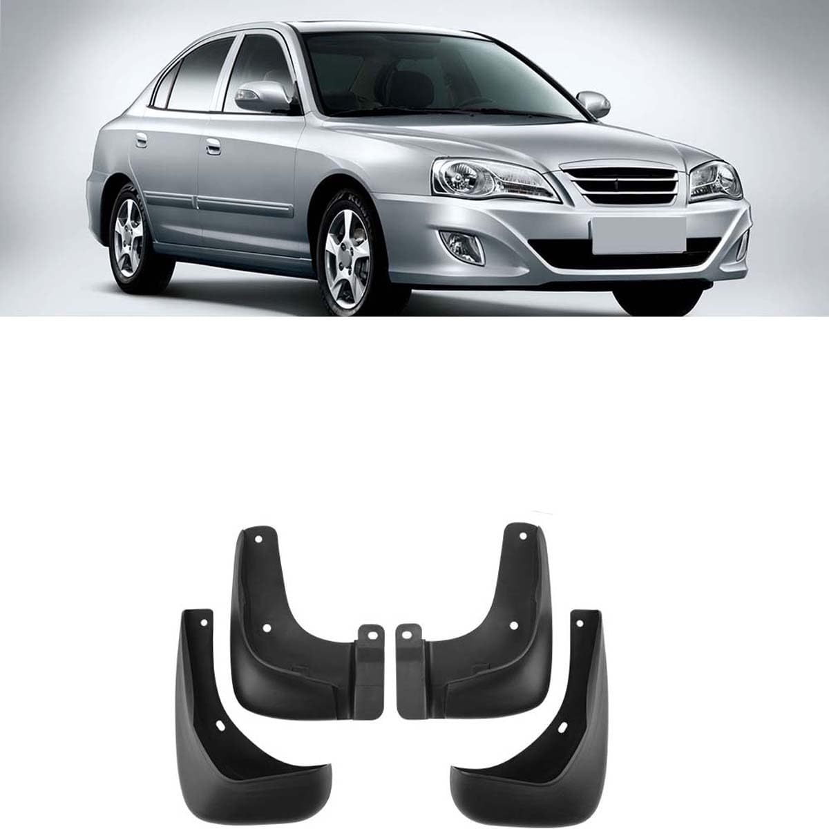 Garde-Boue Hyundai Elantra 2011-2020 Accessoires Extérieurs Haute Résistance