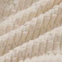 Vista 5 de Fancy Homi Fundas de almohada decorativas bohemias de 20 x 20 pulgadas para sala de estar, sofá, cama, sillón, rústico, moderno, decoración del Crema