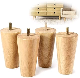 木製 家具 脚 ソファ 脚、DIY脚 パーツ 無垢、M8/M10ボルト、ソファー・ベッド・キャビネット足の交換用6・15・20・25・30・40cm