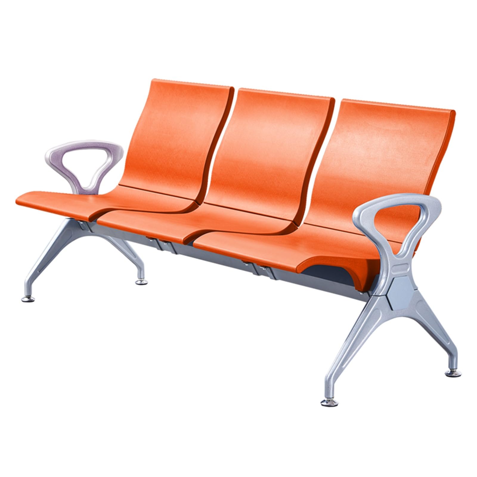 SaryEdge 3-Seat Bench - Ergonomic PU Reception Furniture for Office, Salon, Airport & - Comfortable Lobby Conference Seating Solution,