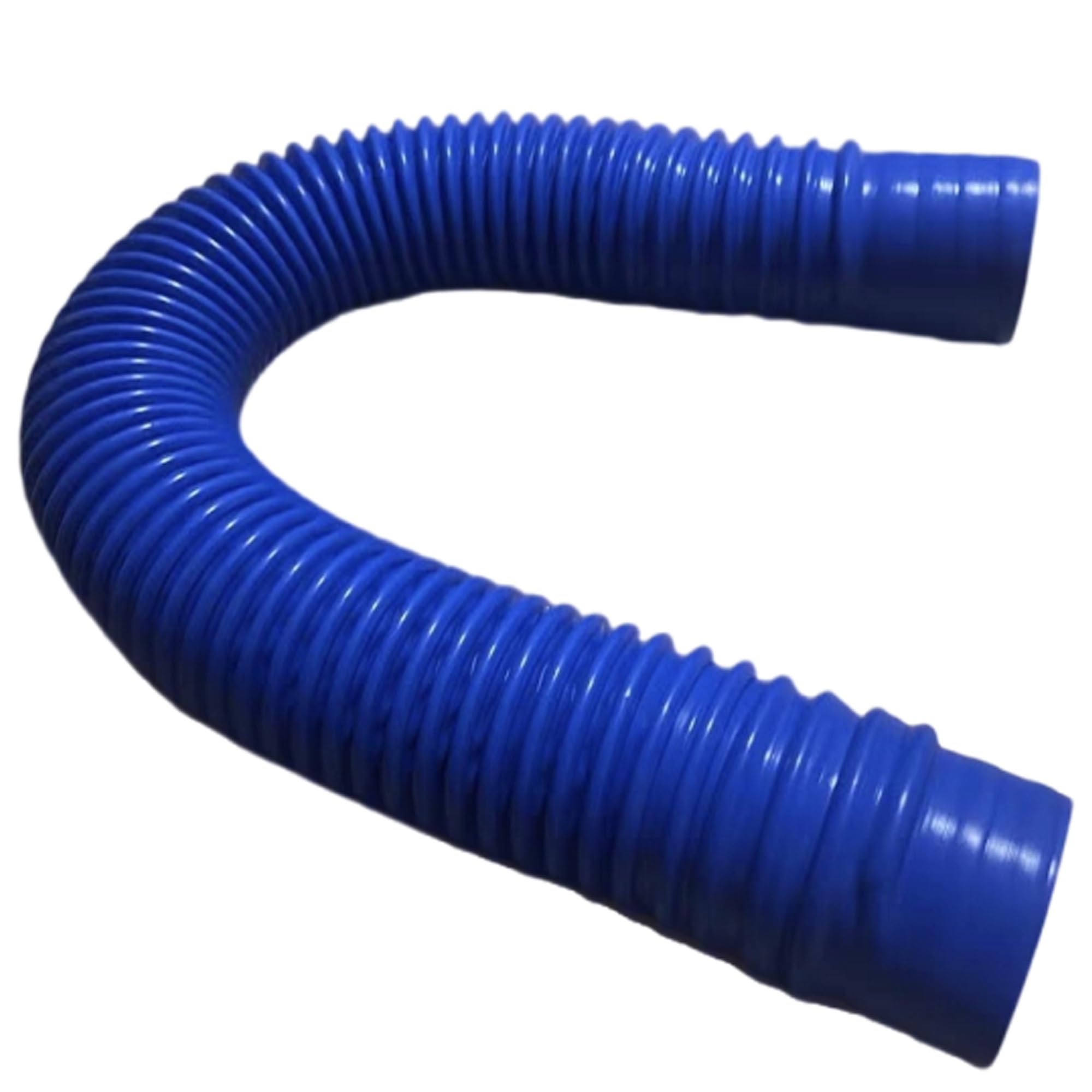 300 cm niebieski przemysłowy wąż wentylacyjny PVC - gumowy wąż wydechowy o średnicy 190 mm, elastyczny przewód teleskopowy do wydajnego zarządzania przepływem powietrza i rozwiązaniem