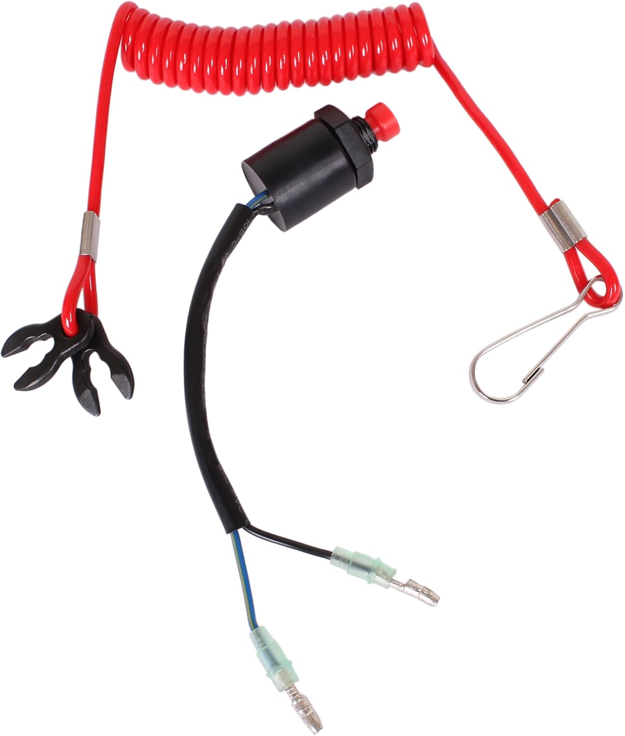 Boat Engine 37820-95351/95352/95353 37820-92E00 37820-92E01/92E02/92E03/92E04/92E05 Emergency Kill Stop Switch Assy for Suzuki Outboard Motor DF DT 4HP-100HP / 5031481 for Evinrude Johnson OMC BRP
