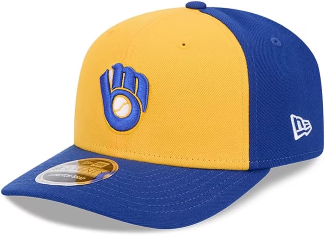 Milwaukee Brewers MLB Cooperstown Replica 9SEVENTY Baseball Adjustable Snapback Hat Blue