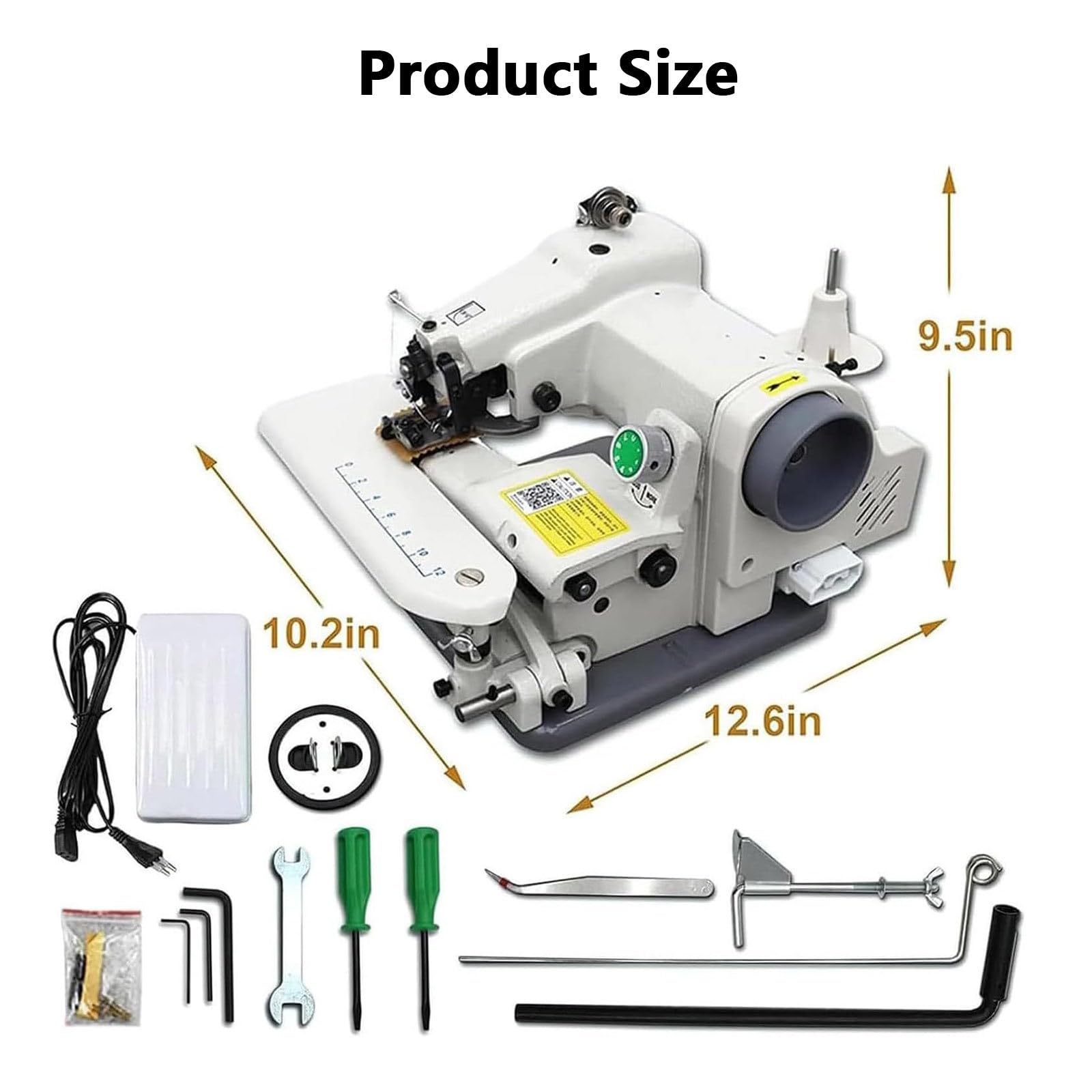 Máquinas Portátiles para Dobladillos Puntada Invisible Máquina de Coser de Escritorio Máquina de Coser para Puntada Invisible para Arreglos de Pantalones,Modista