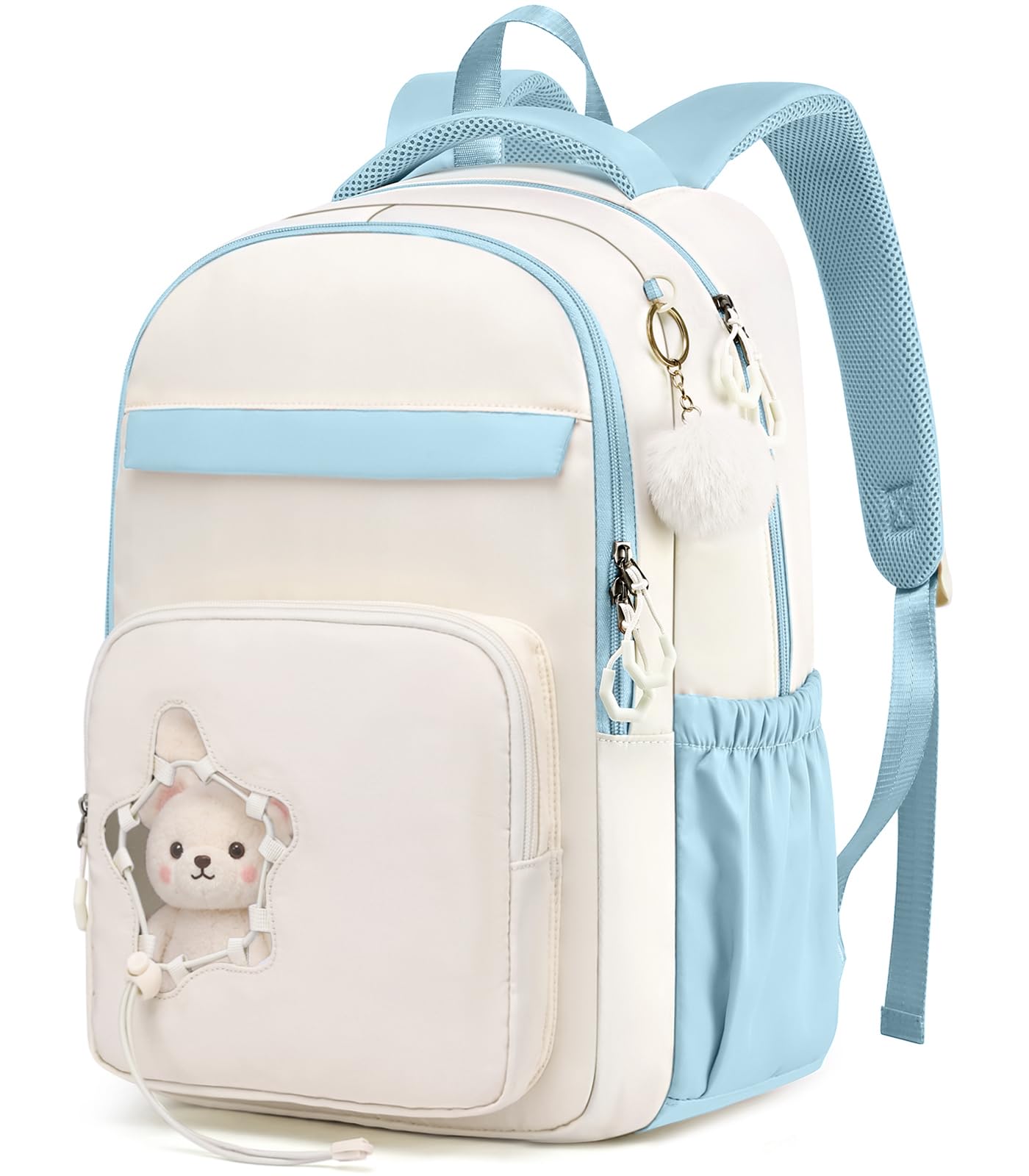 ZUBOND Backpack for Girls, Big Student School Laptop Backpack Teens, College High School Daypack for Women