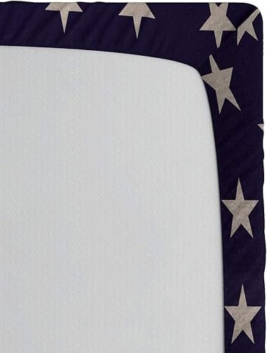 Miniatura 5 de Ambesonne Sábana bajera ajustable de fútbol, imagen compuesta de doble exposición de un jugador de fútbol y bandera estadounidense de carrera de