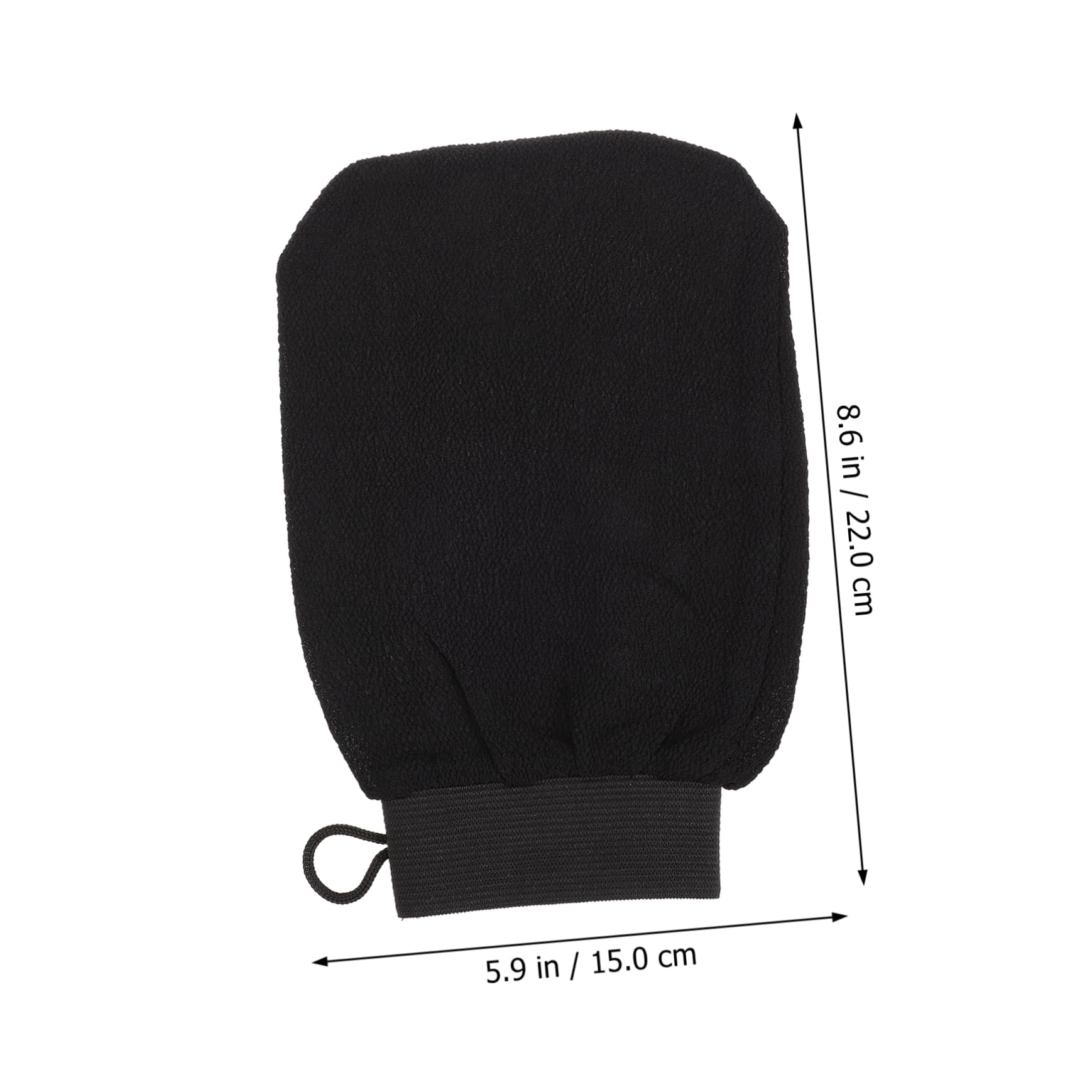 FOMIYES 8piezas Guantes Exfoliantes De Toallas De Baño Portátiles Para Exfoliación y Masaje Guantes De Limpieza Antideslizantes Accesorios De Baño Para Cuidado Piel