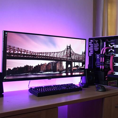 Miniatura 2 de Tira de luces LED con pilas RGB luces LED tira de luces con batería 3 llaves controlador