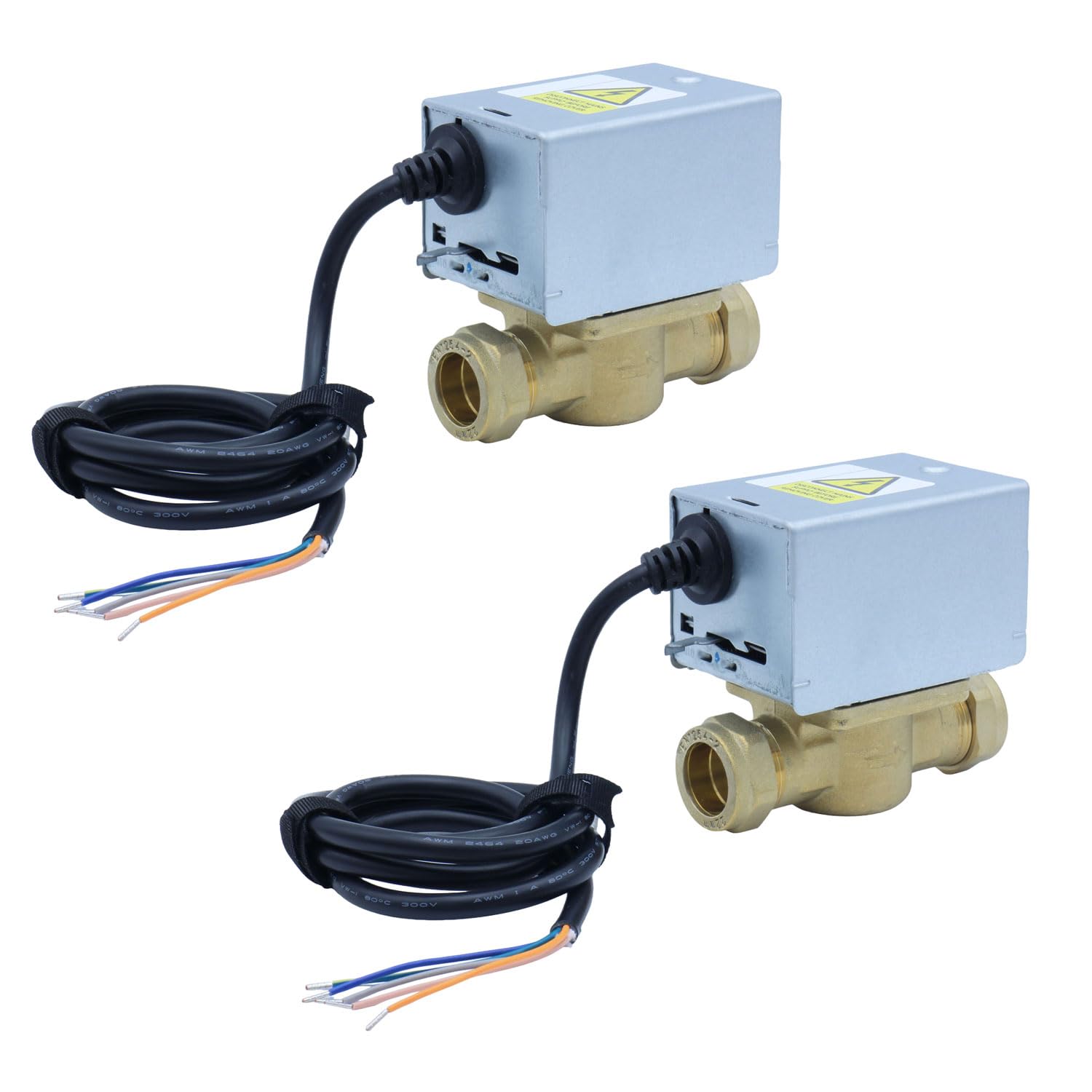 2 x V4043H 1056 Alternative – 2 Port Motorised Zone Valve 22mm (Twin Pack)