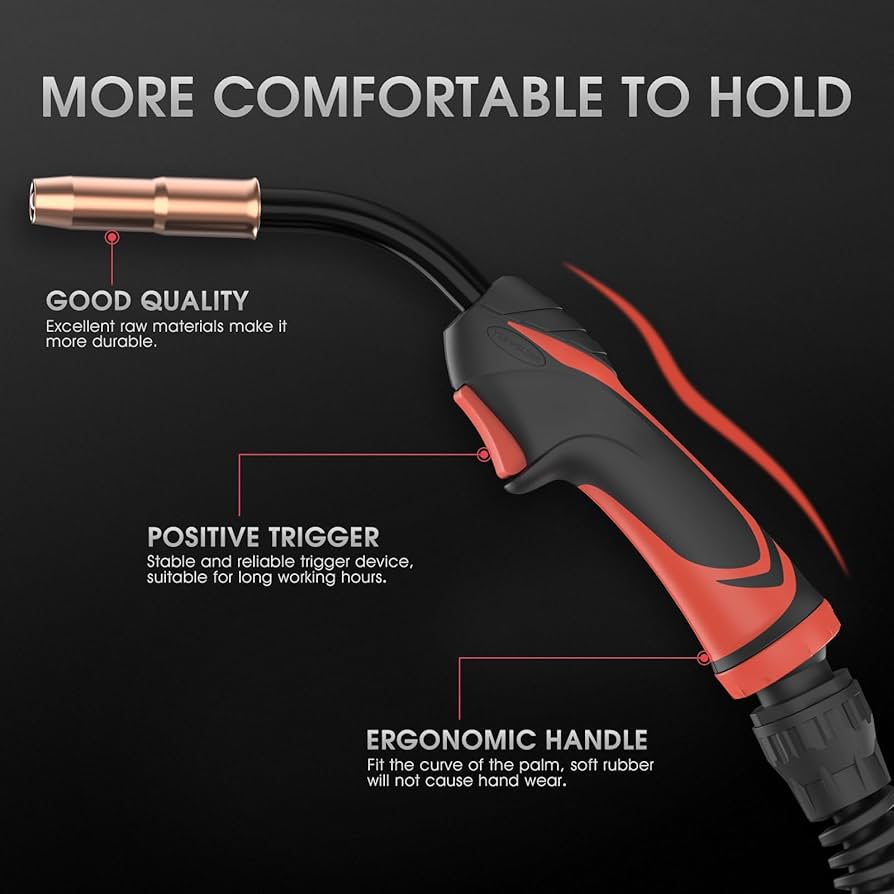 YESWELDER MIG Welding Gun Torch Stinger 15ft (4.5m) 250Amp