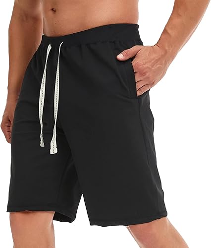 Pantalones cortos de entrenamiento para hombre pantalones cortos de entrenamiento para correr 7 pulgadas ligeros para gimnasio yoga entrenamiento