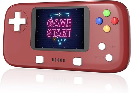 Consola de videojuegos portátil para niños integrada con 400 juegos, consola de juegos de mano para niños y niñas, pantalla a color de 2.8 pulgadas,