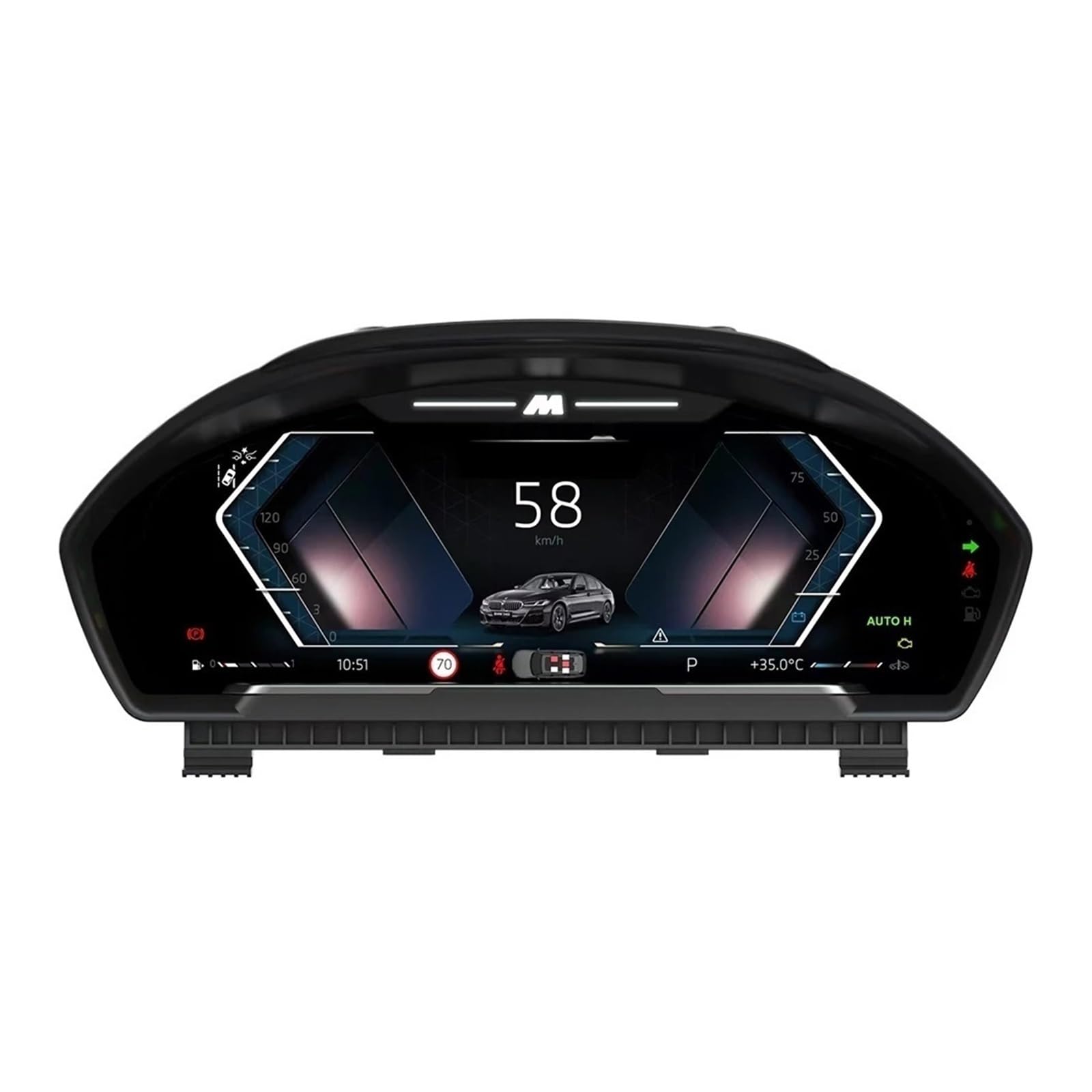 Velocímetro LCD for salpicadero de coche, compatible con Chevrolet Malibu XL AYX Series 2015-2022, pantalla de instrumentos de cabina virtual de grupo digital