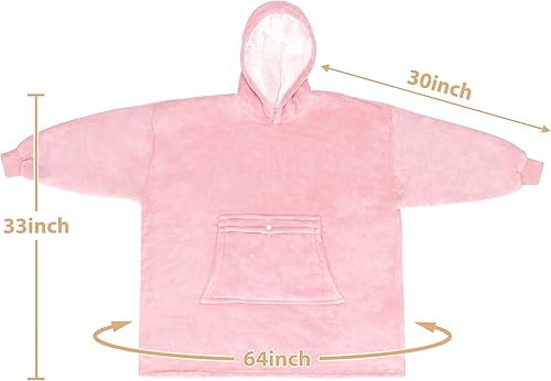 Miniatura 7 de Catalonia Sudadera tipo manta con capucha para niños, sudadera de sherpa extragrande para adolescentes jóvenes, idea de regalo