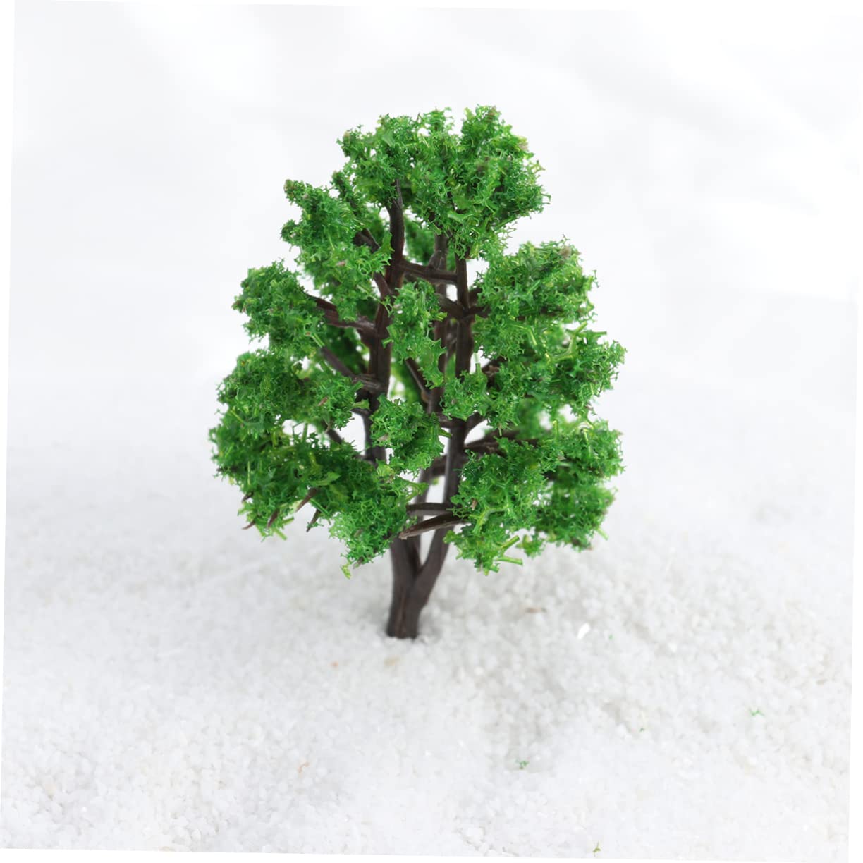 TEHAUX 5 Juegos De Árboles Verdes para Maquetas De Paisajes Escala 1:150 para Dioramas (20 Unidades)