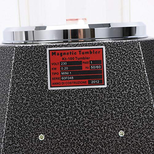 Nice Choose Mini Magnetic Tumbler, 4 Speeds Control 100Mm Magnetic Jewelry Polisher And Finisher Machine For Light Metal thumb #5