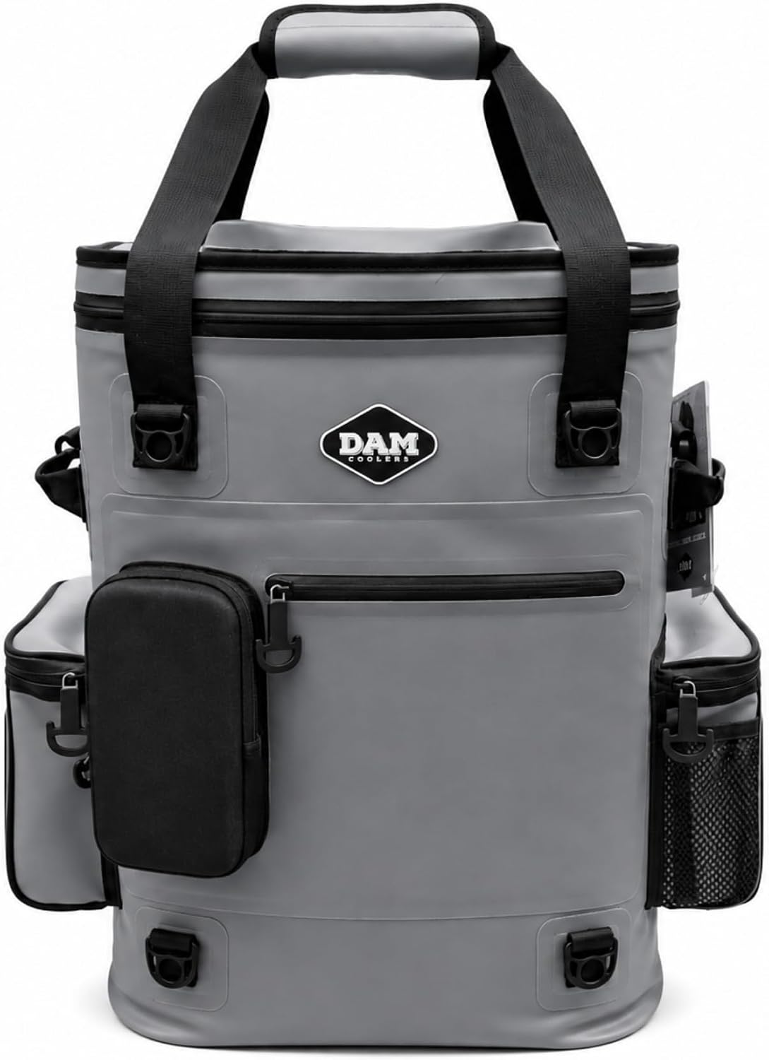 DAM Coolers SOFTCOOL 20 Soft Sided Cooler Backpack Leakproof Insulated Cooler Bag, 22 Can / 26L Portable Ice Chest with Quick-Access Hatch for Beach, Camping, Fishing & Travel