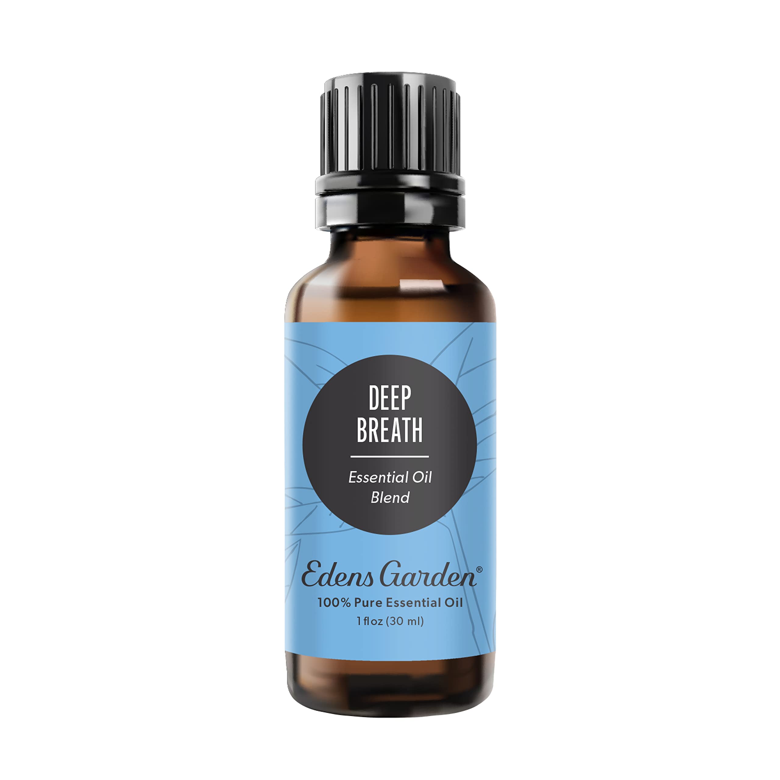 Edens Garden Deep Breath Essential Oil Blend- 100% Pure Premium Grade, Undiluted, Natural, Therapeutic, Aromatherapy, The Best for Skin, Humidifiers, Candle 30 ml (1 fl oz)